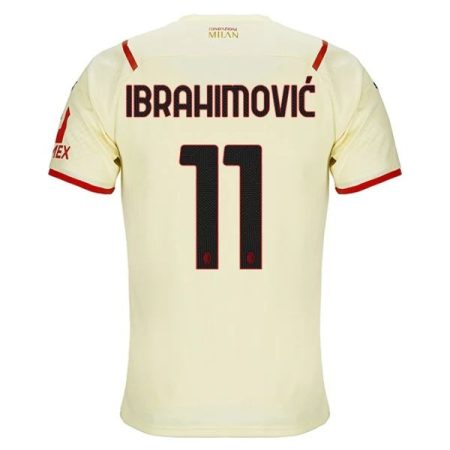 Camisolas de Futebol AC Milan Zlatan Ibrahimović 11 Alternativa 2021 2022